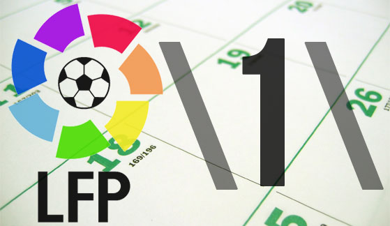 Футбол. Календарь 2012-2013. Национальная лига Испании. 1-ый дивизион