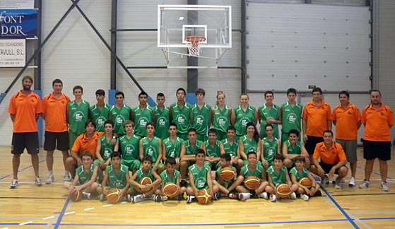 Летний баскетбольный лагерь. Campus Xavi Pascual 2013